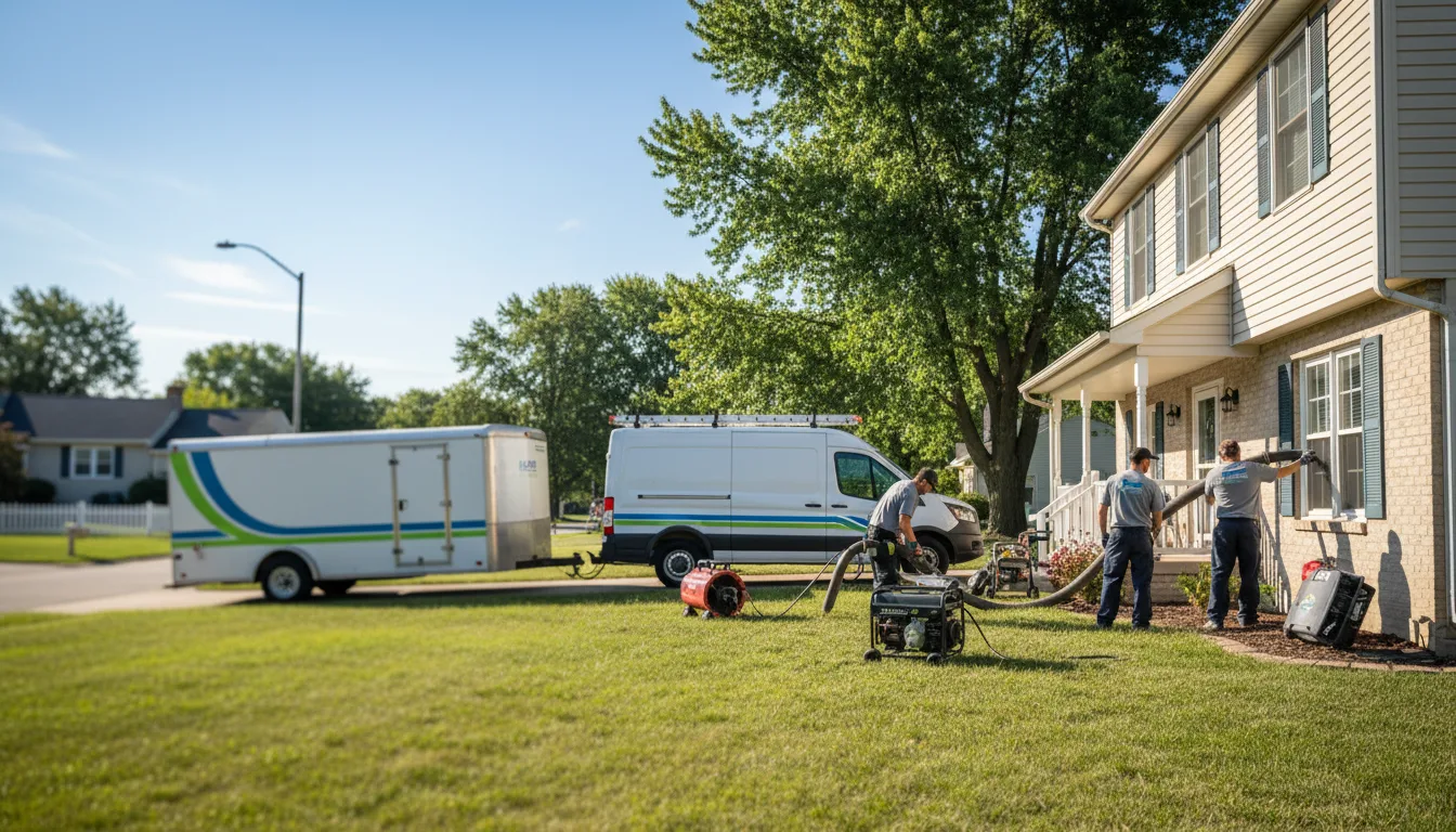 Flooded Basement Restoration And Cleanup With Repair in Hannah, ND near me